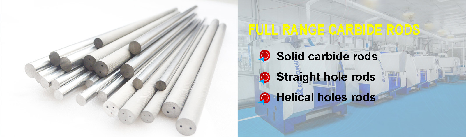 Kalite tungsten karbür çubuk Fabrika