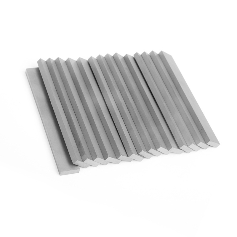 100mm Length Cemented Carbide Bar Strobe Cutting Non Ferrous Metal Flat Stock